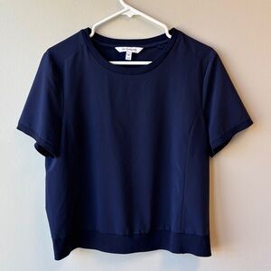 BR Standard Navy Dark Blue Short Sleeve Top